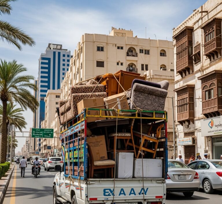 نقل قطع الأثاث الفردية بجدة (التكلفة، الأمان، أفضل وسيلة للتنقل)
